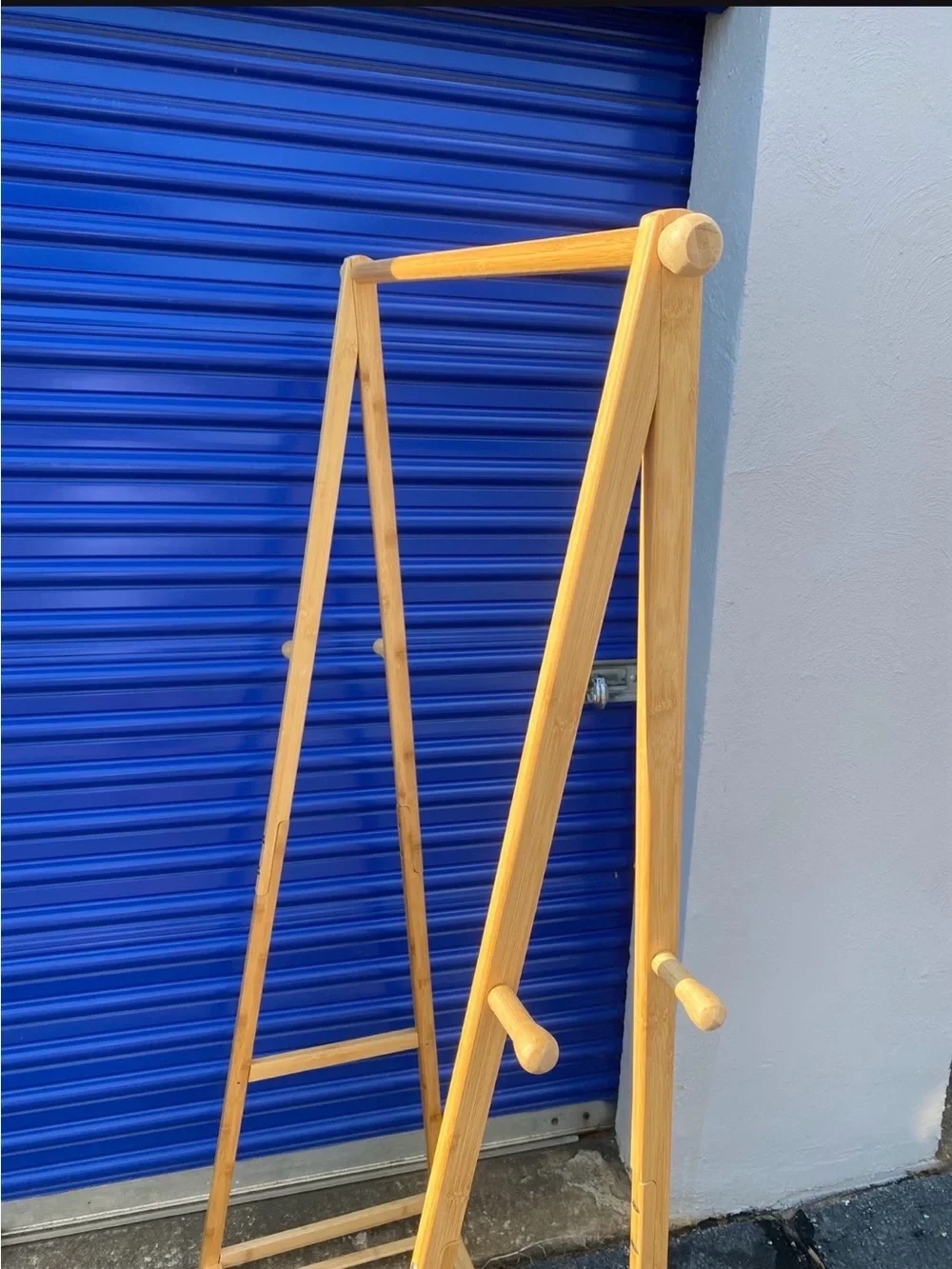 Wooden Garment Rack